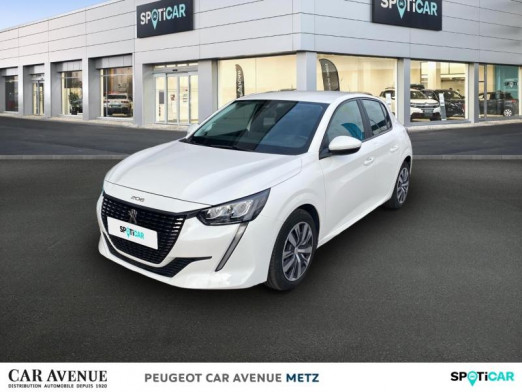 Used PEUGEOT 208 1.2 PureTech 75ch S&S Active 2020 Blanc Banquise € 11,490 in Metz