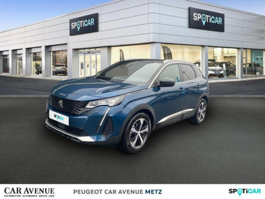 Occasion PEUGEOT 3008 1.5 BlueHDi 130ch S&S GT EAT8 2021 Bleu Célèbes (M) 21 990 € à Metz