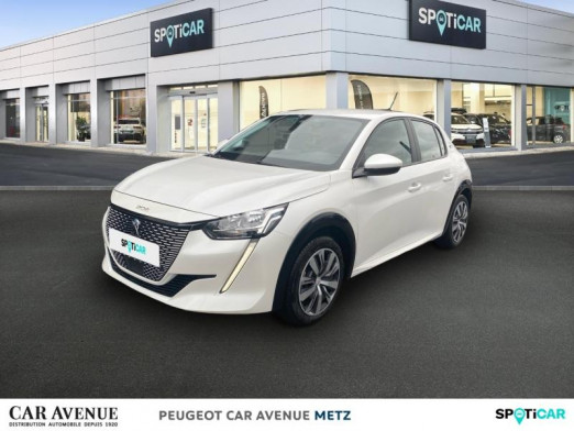 Used PEUGEOT 208 e-208 136ch Active 2021 Blanc nacré € 17,990 in Metz