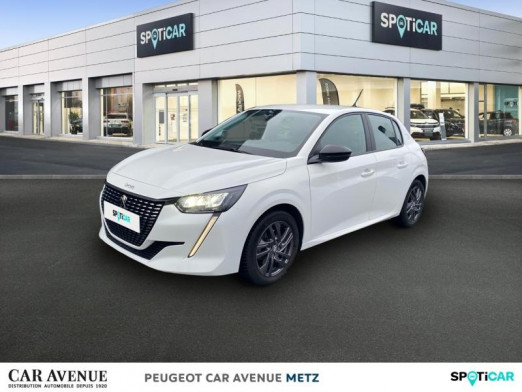 Occasion PEUGEOT 208 1.2 PureTech 100ch S&S Active Pack 2022 Blanc Banquise (O) 15 490 € à Metz