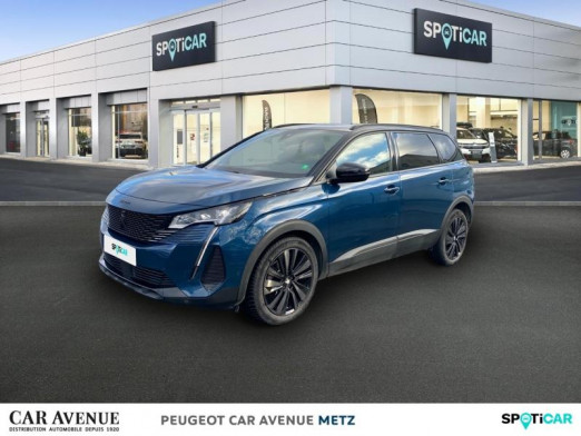 Occasion PEUGEOT 5008 2.0 BlueHDi 180ch S&S GT Pack EAT8 2021 Bleu Célèbes (M) 28 990 € à Metz