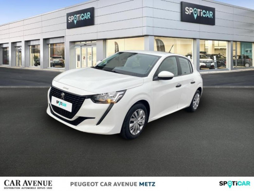 Occasion PEUGEOT 208 Affaire 1.5 BlueHDi 100 Premium Pack 2021 Teinte opaque blanc banquise 10 990 € à Metz