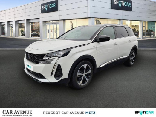 Used PEUGEOT 5008 1.2 PureTech 130ch S&S GT Pack EAT8 2020 Blanc Nacré (N) € 25,490 in Metz