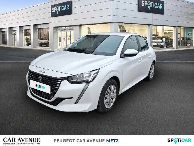 Used PEUGEOT 208 1.2 PureTech 75ch S&S Active 2021 Blanc Banquise (O) € 11690 in Metz