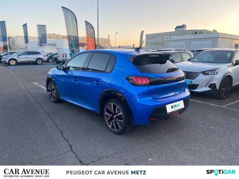 Used PEUGEOT 208 1.2 PureTech 130ch S&S GT EAT8 2022 Bleu Vertigo (V) € 18490 in Metz