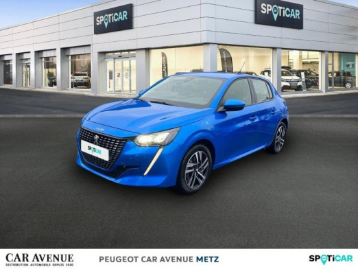 Used PEUGEOT 208 1.2 PureTech 100ch S&S Allure 118g 2021 Bleu Vertigo (V) € 12,990 in Metz