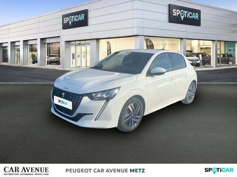 Occasion PEUGEOT 208 1.2 PureTech 100ch S&S Allure EAT8 2021 Blanc Banquise (O) 14490 € à Metz