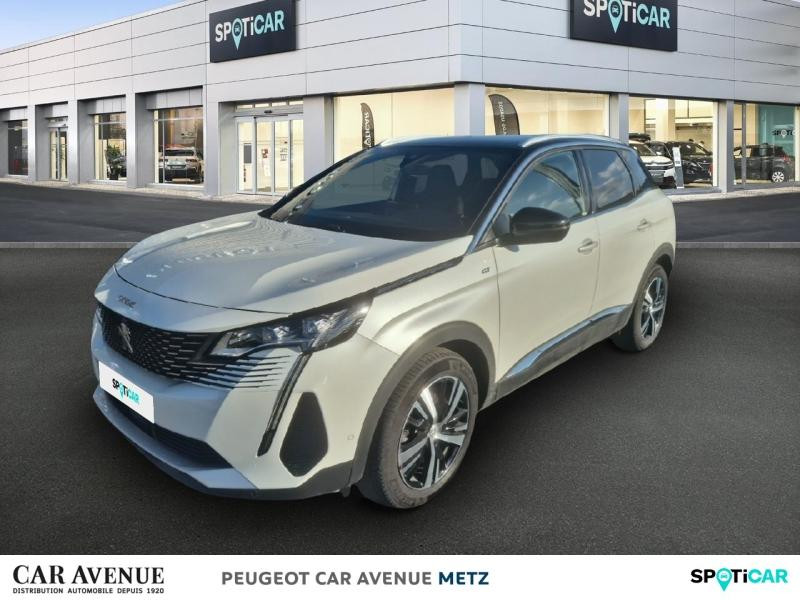 Occasion PEUGEOT 3008 1.2 PureTech 130ch S&S GT EAT8 2024 Blanc Nacré (N)/Toit Black Diamond 33490 € à Metz