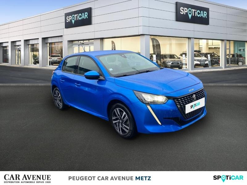 Occasion PEUGEOT 208 1.2 PureTech 100ch S&S Allure 2020 Bleu Vertigo 12990 € à Metz