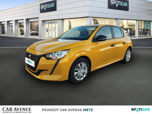 Occasion PEUGEOT 208 1.2 PureTech 75ch S&S Like 2021 Jaune 10 689 € à Metz