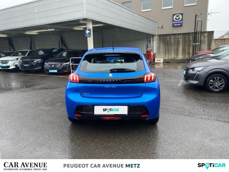 Occasion PEUGEOT 208 1.2 PureTech 100ch S&S Allure 118g 2021 Bleu Vertigo (V) 12990 € à Metz