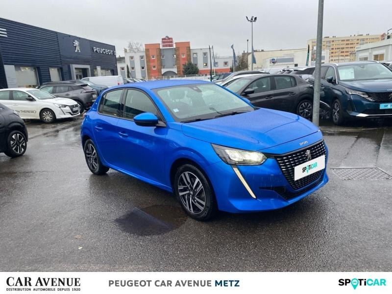Occasion PEUGEOT 208 1.2 PureTech 100ch S&S Allure 2020 Bleu Vertigo 12990 € à Metz