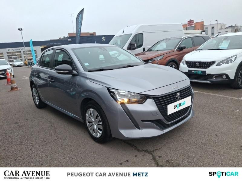 Occasion PEUGEOT 208 1.2 PureTech 75ch S&S Like 2020 Gris Artense 10989 € à Metz