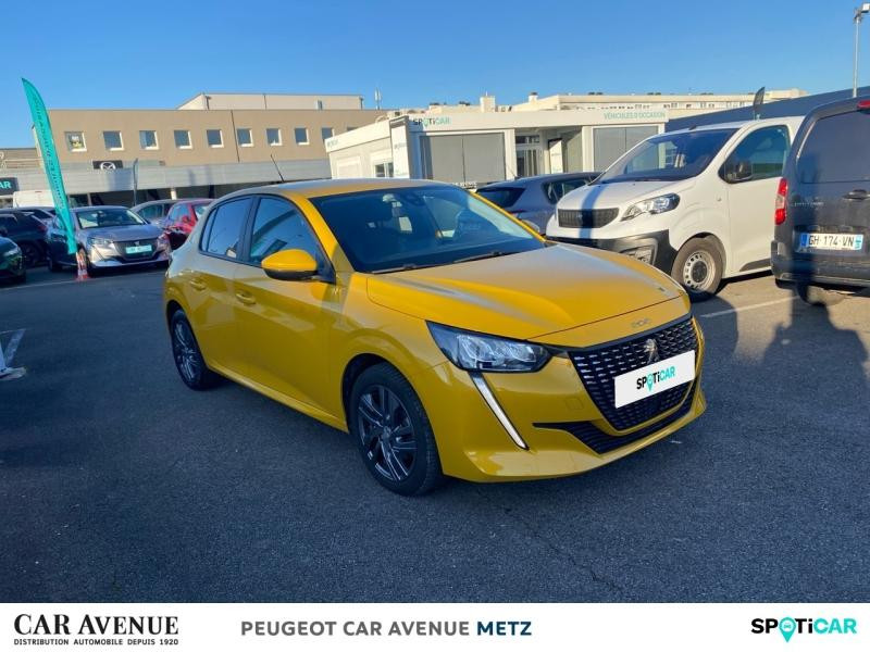 Occasion PEUGEOT 208 1.2 PureTech 100ch S&S Style 118g 2020 Jaune 12490 € à Metz