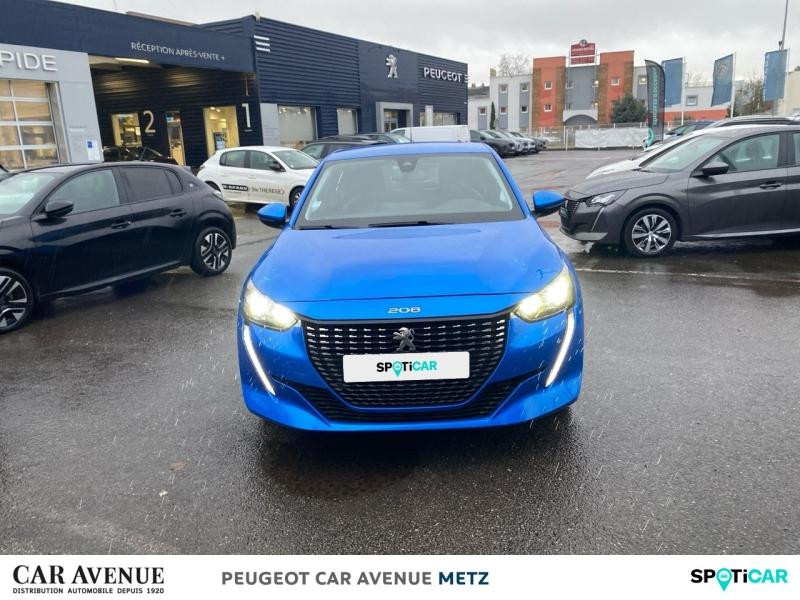 Occasion PEUGEOT 208 1.2 PureTech 100ch S&S Allure 118g 2021 Bleu Vertigo (V) 12990 € à Metz