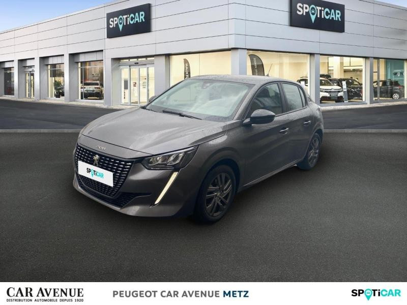 Used PEUGEOT 208 1.2 PureTech 100ch S&S Active Pack 2022 Gris Platinium (M) € 13490 in Metz