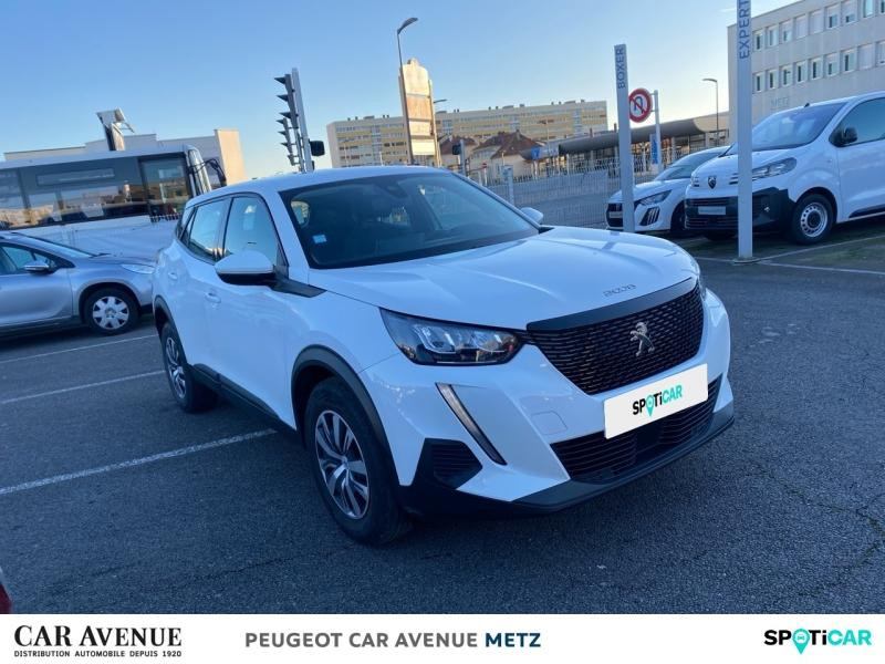 Occasion PEUGEOT 2008 1.2 PureTech 100ch S&S Active 5cv 2020 Blanc banquise (O) 13990 € à Metz