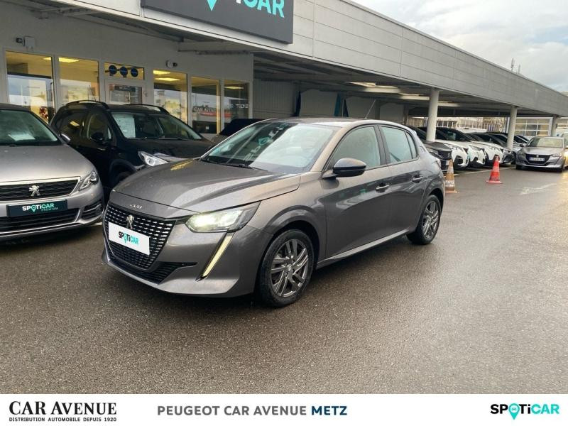 Used PEUGEOT 208 1.2 PureTech 100ch S&S Active Pack 2022 Gris Platinium (M) € 12990 in Metz