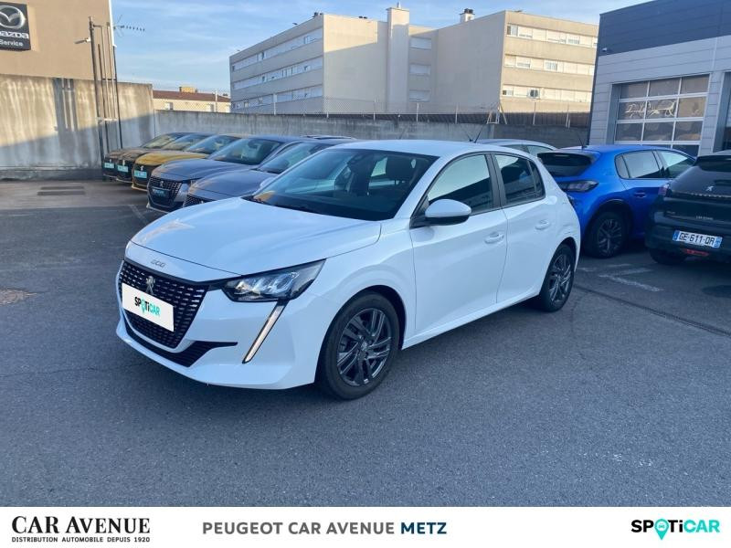 Occasion PEUGEOT 208 1.2 PureTech 100ch S&S Active Business 2021 Blanc Banquise (O) 12989 € à Metz