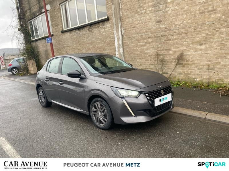Used PEUGEOT 208 1.2 PureTech 100ch S&S Active Pack 2022 Gris Platinium (M) € 13690 in Metz