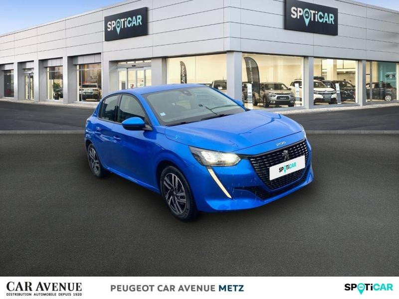 Occasion PEUGEOT 208 1.2 PureTech 100ch S&S Allure 118g 2021 Bleu Vertigo (V) 12990 € à Metz