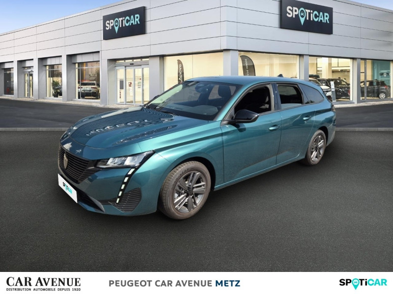 Used PEUGEOT 308 SW 1.2 PureTech 130ch S&S Active Pack 2023 Bleu Avatar (M) € 21490 in Metz