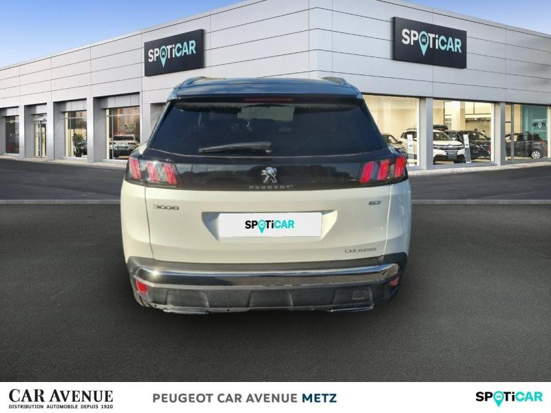Occasion PEUGEOT 3008 1.2 PureTech 130ch S&S GT EAT8 2024 Blanc Nacré (N)/Toit Black Diamond 33490 € à Metz