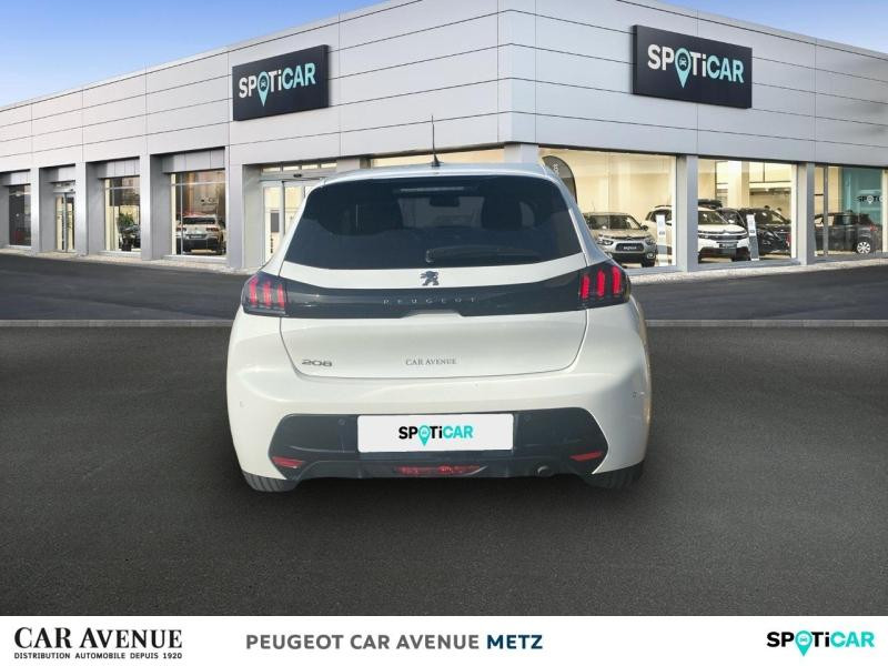 Occasion PEUGEOT 208 1.2 PureTech 100ch S&S Allure EAT8 2021 Blanc Banquise (O) 14490 € à Metz