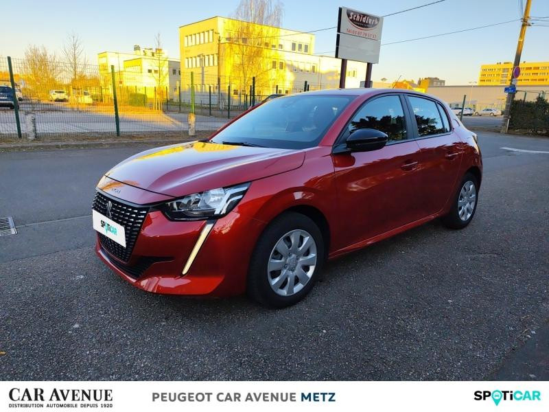 Occasion PEUGEOT 208 1.5 BlueHDi 100ch S&S Active 2023 Rouge Elixir (V) 13490 € à Metz
