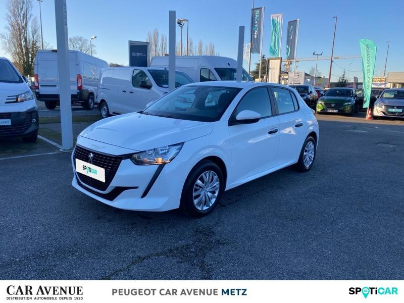 Used PEUGEOT 208 Affaire 1.5 BlueHDi 100 Premium Pack 2021 Blanc Banquise € 9989 in Metz