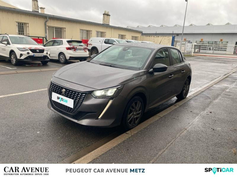 Used PEUGEOT 208 1.2 PureTech 100ch S&S Active Pack 2022 Gris Platinium (M) € 13690 in Metz