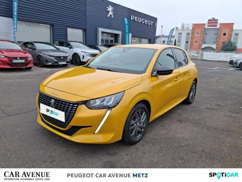 Occasion PEUGEOT 208 1.2 PureTech 100ch S&S Style EAT8 2022 Jaune 14990 € à Metz