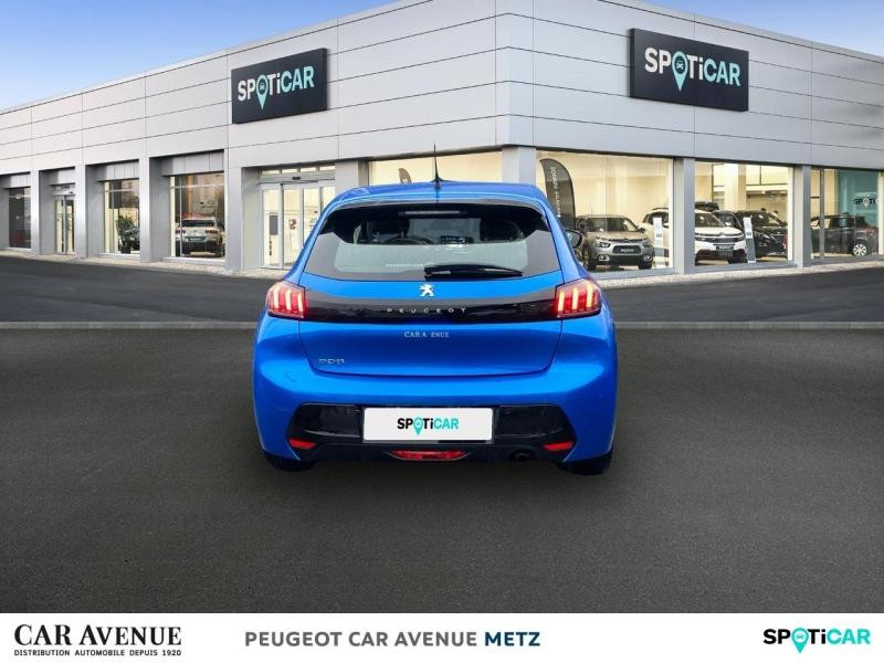Occasion PEUGEOT 208 1.2 PureTech 100ch S&S Allure 118g 2021 Bleu Vertigo (V) 12990 € à Metz