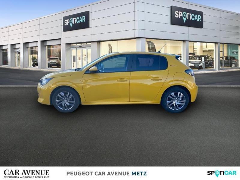 Occasion PEUGEOT 208 1.2 PureTech 100ch S&S Style 118g 2020 Jaune 12490 € à Metz