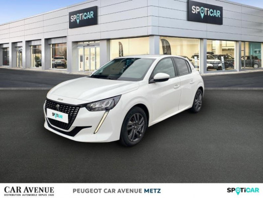 Occasion PEUGEOT 208 1.2 PureTech 75ch S&S Style 2021 Blanc Banquise (O) 11 989 € à Metz