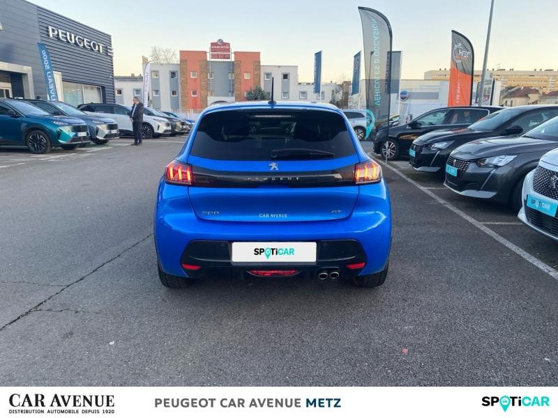 Used PEUGEOT 208 1.2 PureTech 130ch S&S GT EAT8 2022 Bleu Vertigo (V) € 18490 in Metz