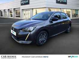 Used PEUGEOT 208 1.2 PureTech 75ch S&S Active Pack 2022 Gris Platinium (M) € 12990 in Metz