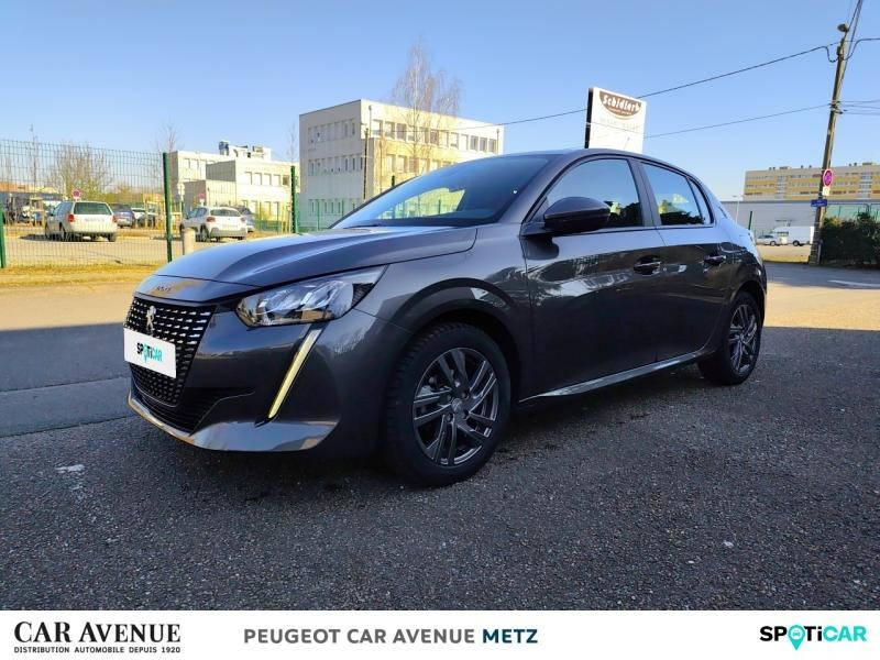Used PEUGEOT 208 1.2 PureTech 75ch S&S Active Business 2021 Gris Platinium (M) € 12490 in Metz