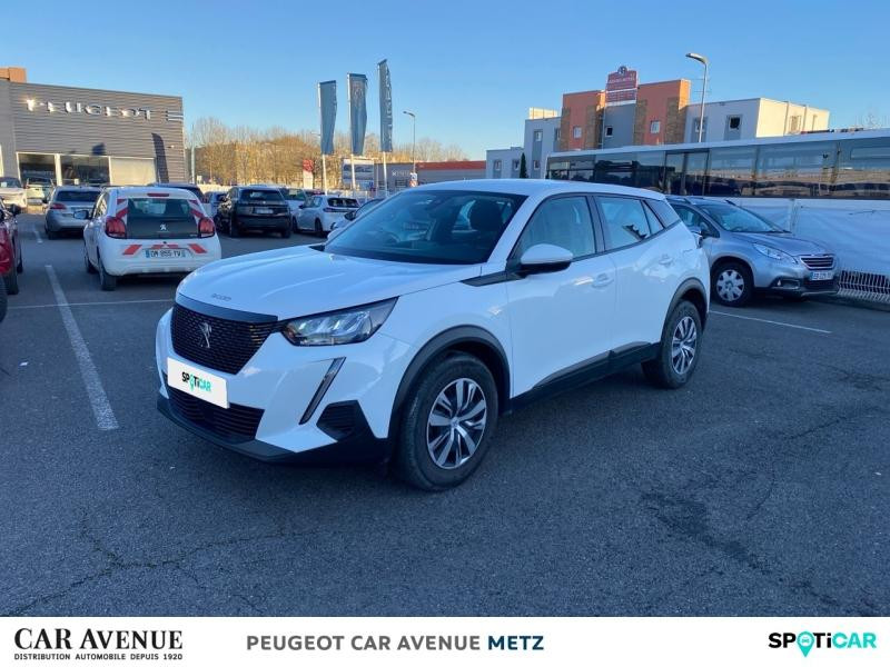 Occasion PEUGEOT 2008 1.2 PureTech 100ch S&S Active 5cv 2020 Blanc banquise (O) 13990 € à Metz