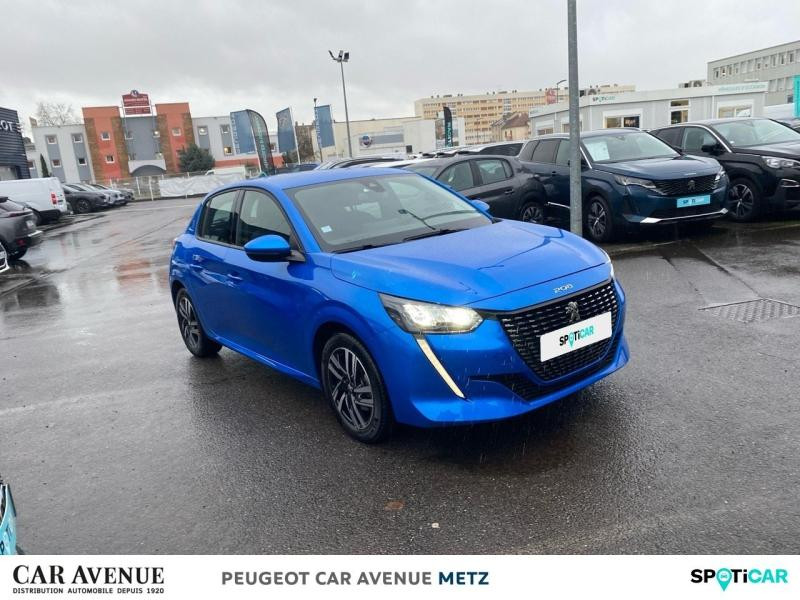 Occasion PEUGEOT 208 1.2 PureTech 100ch S&S Allure 118g 2021 Bleu Vertigo (V) 12990 € à Metz