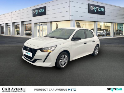 Used PEUGEOT 208 1.2 PureTech 75ch S&S Like 119g 2020 Blanc Banquise € 10,490 in Metz
