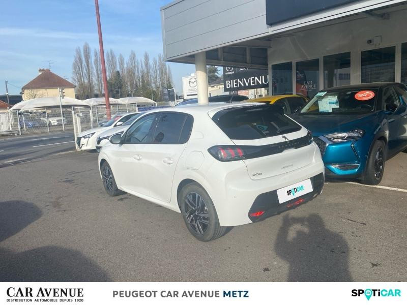Occasion PEUGEOT 208 1.2 PureTech 100ch S&S Allure EAT8 2021 Blanc Banquise (O) 14490 € à Metz