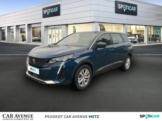 Occasion PEUGEOT 5008 1.2 PureTech 130ch S&S Active Pack EAT8 2022 Bleu Célèbes (M) 21 990 € à Metz