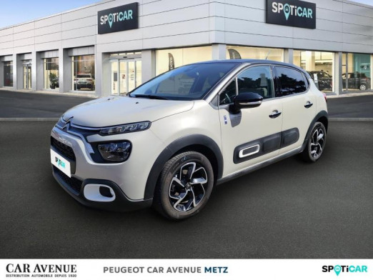 Occasion CITROEN C3 1.2 PureTech 110ch S&S Saint James 121g 2022 Sable (N) - Noir Onyx 13 990 € à Metz
