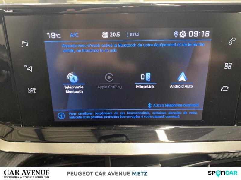 Occasion PEUGEOT 208 1.2 PureTech 100ch S&S Allure 118g 2021 Bleu Vertigo (V) 12990 € à Metz