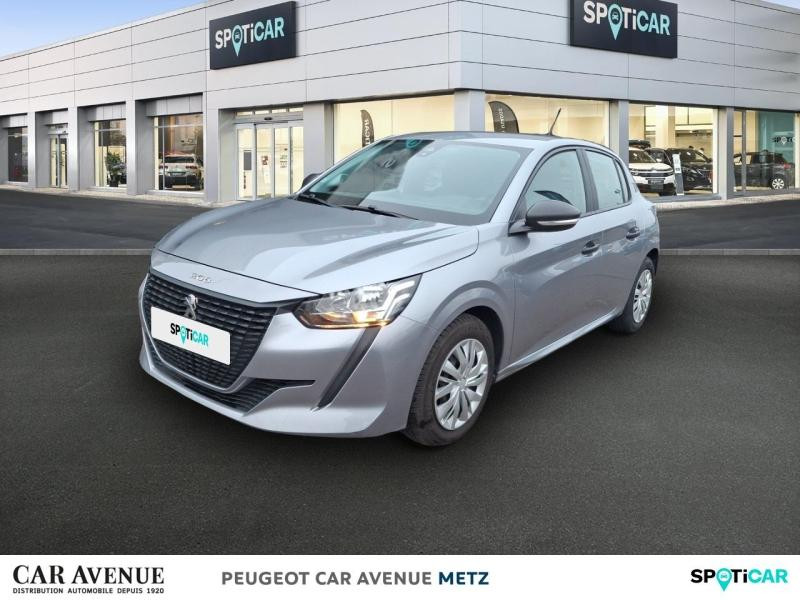 Occasion PEUGEOT 208 1.2 PureTech 75ch S&S Like 2020 Gris Artense 10989 € à Metz