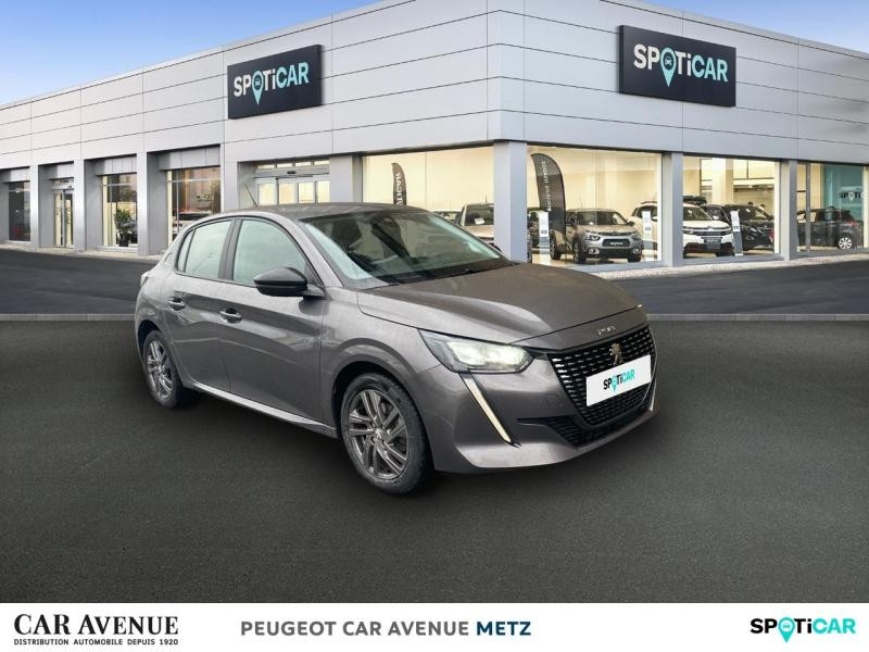 Used PEUGEOT 208 1.2 PureTech 100ch S&S Active Pack 2022 Gris Platinium (M) € 13690 in Metz