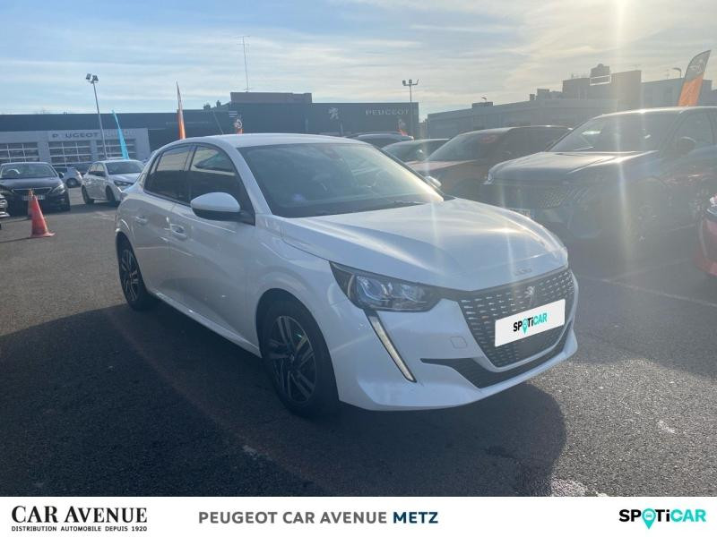 Occasion PEUGEOT 208 1.2 PureTech 100ch S&S Allure EAT8 2021 Blanc Banquise (O) 14490 € à Metz