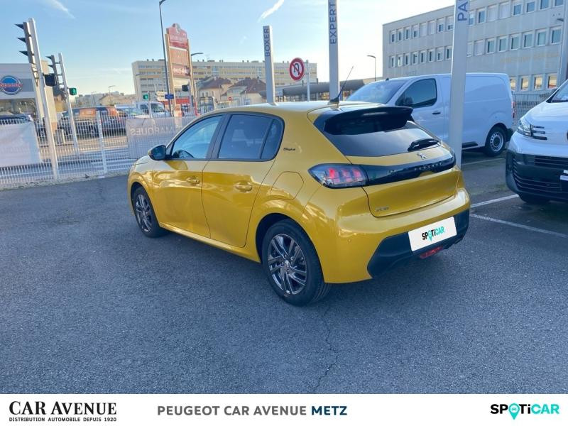 Occasion PEUGEOT 208 1.2 PureTech 100ch S&S Style 118g 2020 Jaune 12490 € à Metz