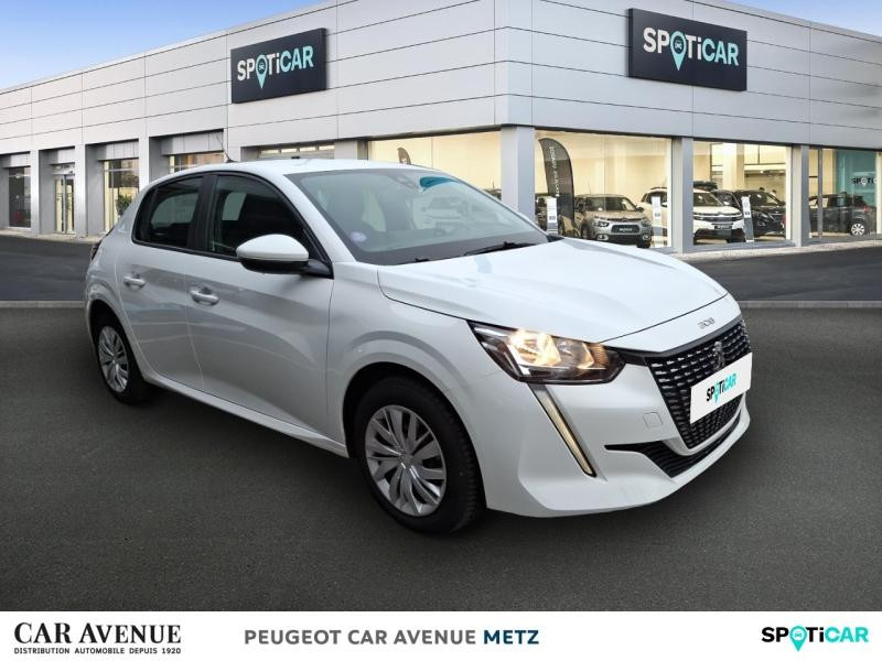 Used PEUGEOT 208 1.2 PureTech 75ch S&S Active 2021 Blanc Banquise (O) € 11690 in Metz